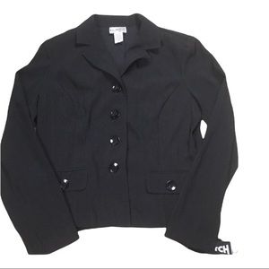 K.C. Spencer Black Blazer Suit Jacket